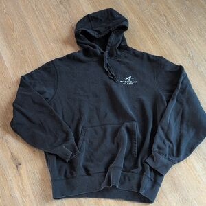 Black Graphic Hoodie, American Alloy Branded